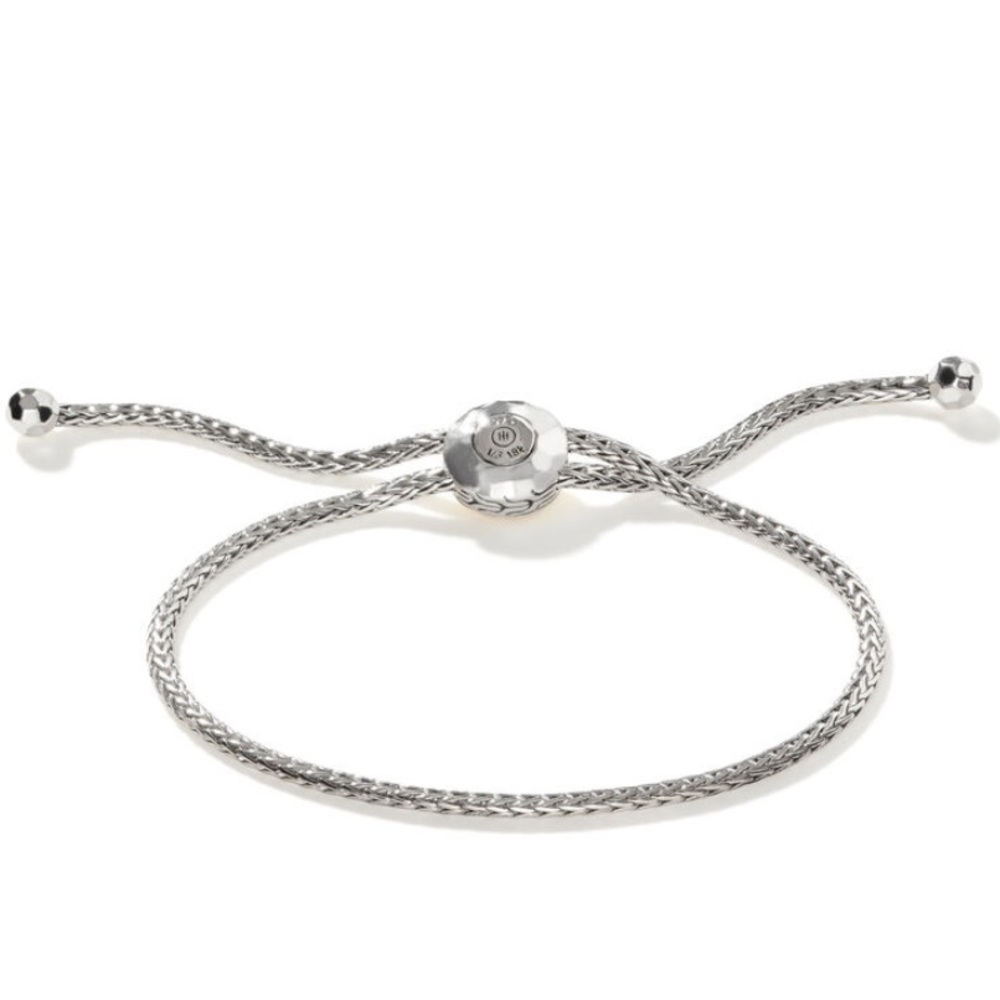 John Hardy Palu Silver 18K Chain Bracelet - Picture 6 of 6